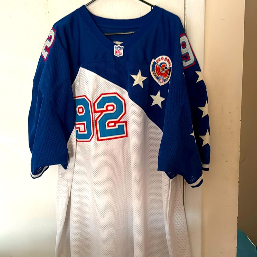 Mitchell & Ness Reggie White Eagles Pro Bowl MVP 1987 Jersey Size 56